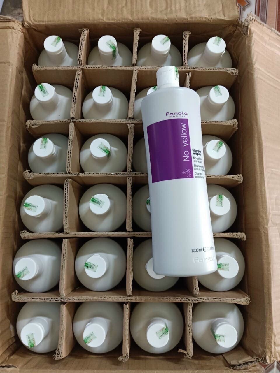 [HCM]DẦU GỘI KHỬ ÁNH SÁC VÀNG TÓC BẠCH KIM FANOLA NO YELLOW 1000ML