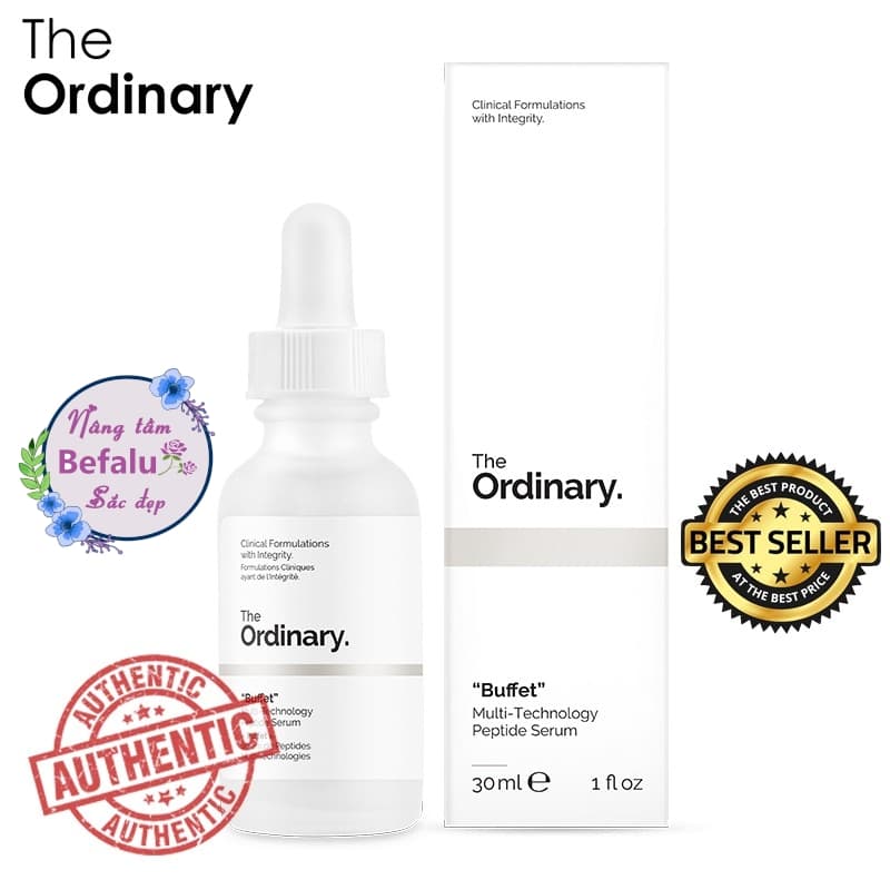TINH CHẤT CHỐNG LÃO HÓA PHỨC HỢP THE ORDINARY BUFFET MULTI TECHNOLOGY PEPTIDE SERUM