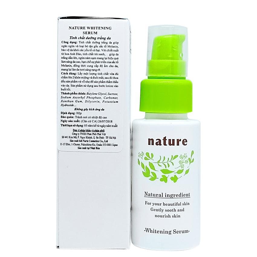 Serum Nature Whitening cao cấp Nhật Bản 30ml
