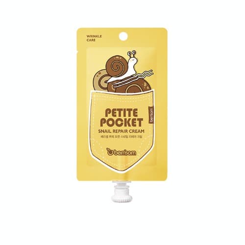 [HCM]Kem dưỡng da chống lão hóa từ dịch nhầy ốc sên - Berrisom Petite Pocket Snail Repair Cream