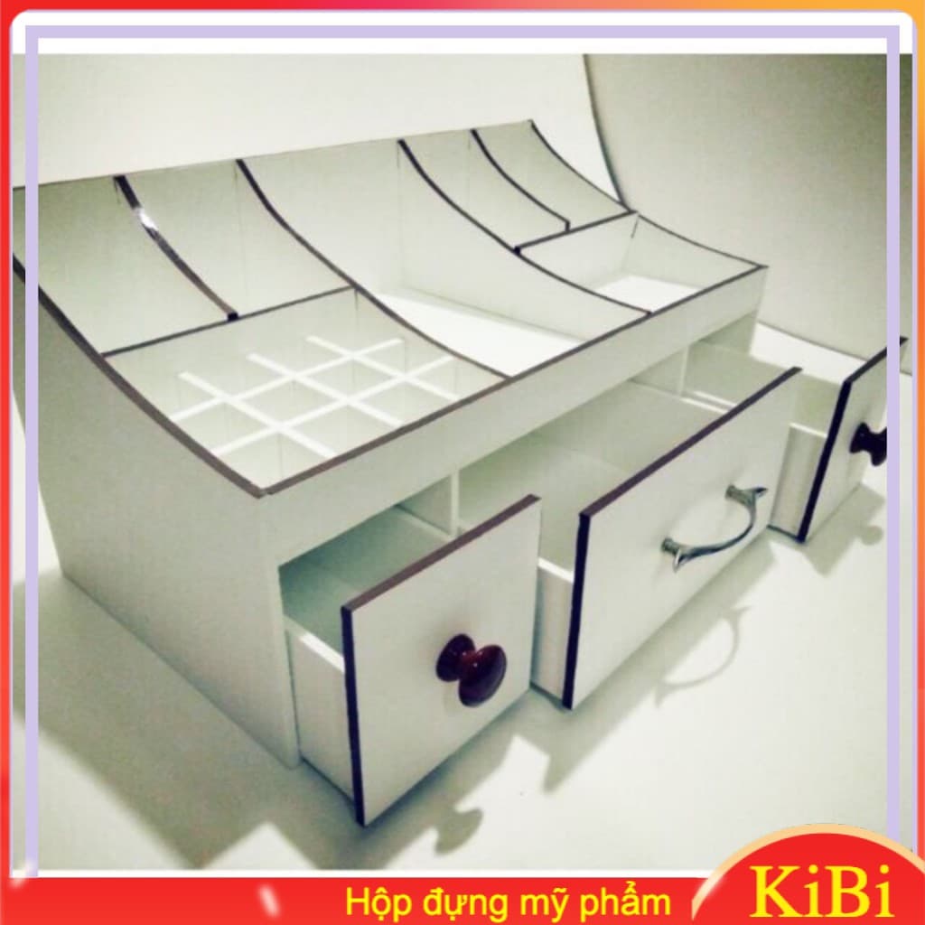 [HCM]kệ đựng mỹ phẩm siêu dài 40cm khay son hộp trang điểm chất lượng