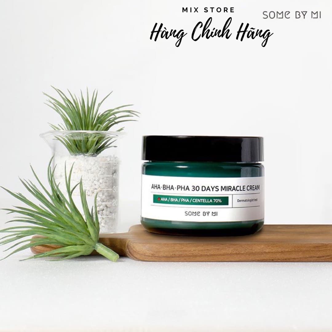 Kem dưỡng cho da dầu mụn Some By Mi AHA-BHA-PHA 30 Days Miracle Cream