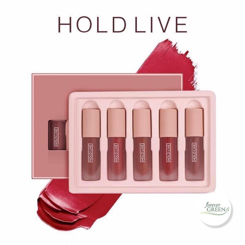Set son kem Holdlive HOLD LIVE Light Matte Lip Glaze MC232