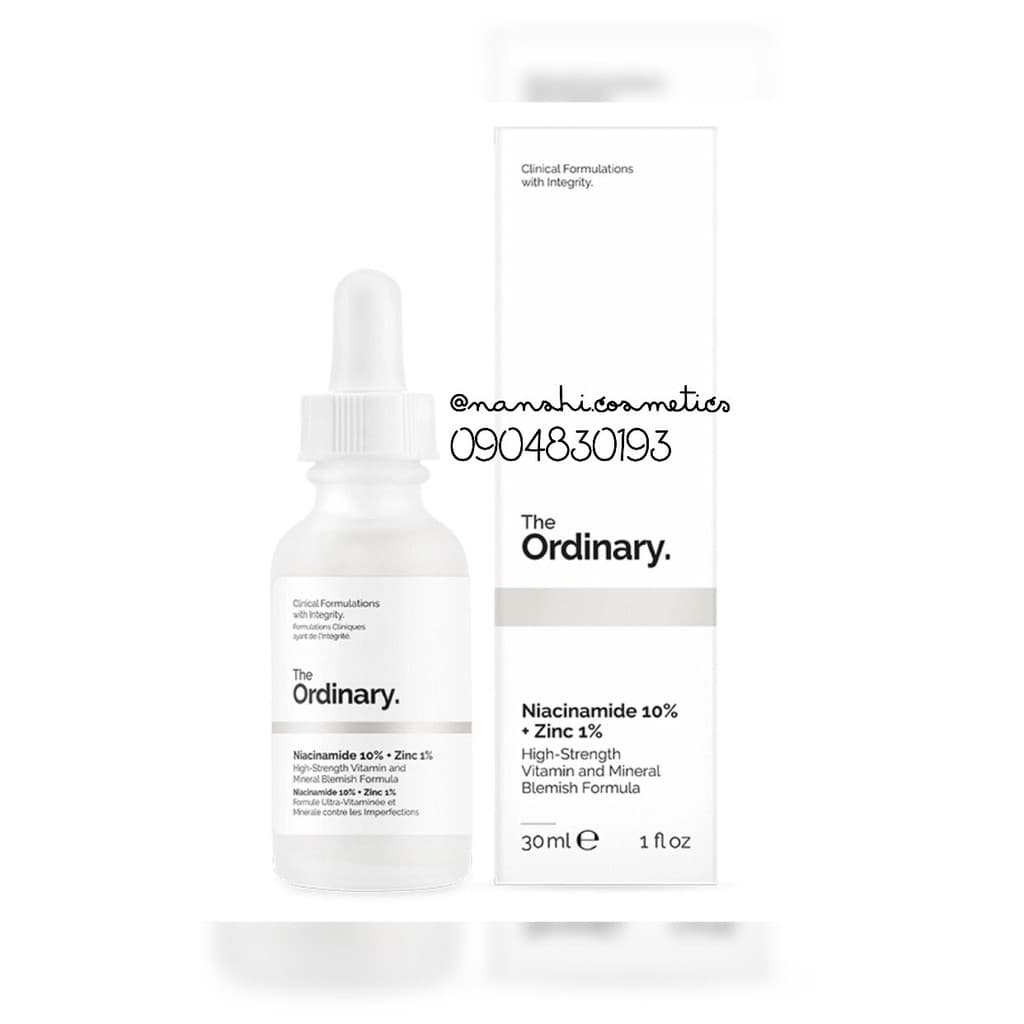 Bộ 3 serum làm sạch sâu và hỗ trợ trị mụn The Ordinary