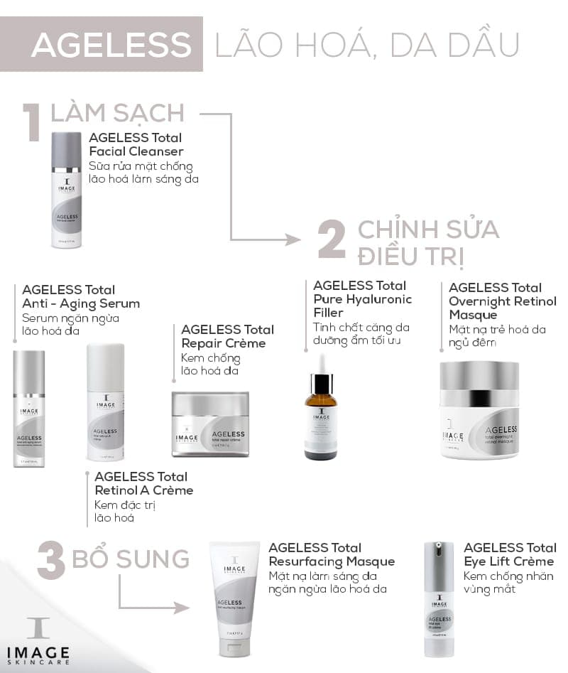 [HÀNG CÔNG TY] Tinh Chất Làm Đầy Và Căng Da 6 Loại Hyaluronic Image Skincare AGELESS Total Pure Hyaluronic Filler 6 - SimmyShop