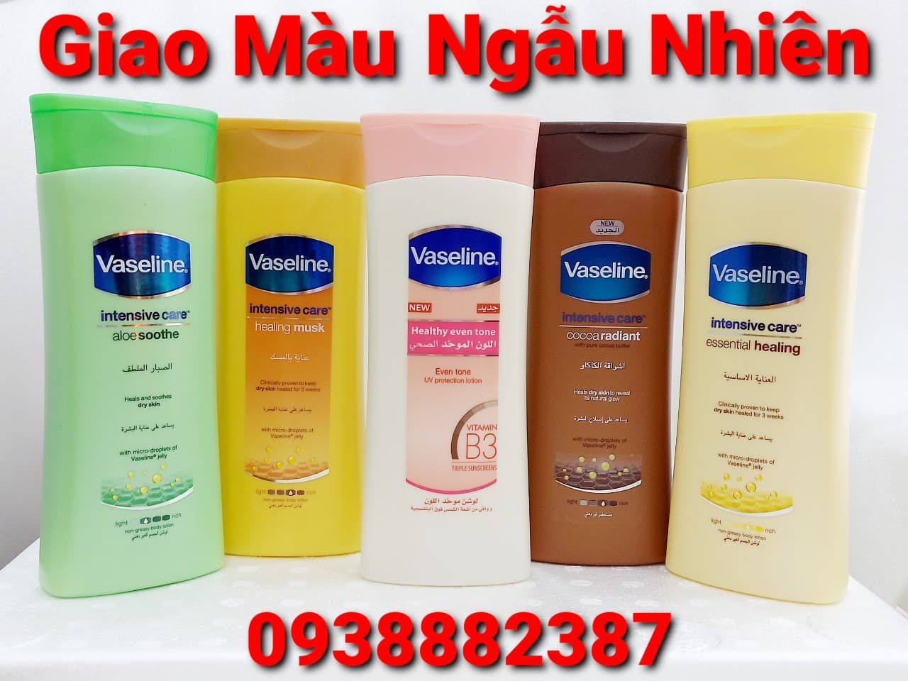 [HCM]DATE MỚI - Sữa dưỡng thể trắng da Vaseline Thái Lan 400ml-SALE