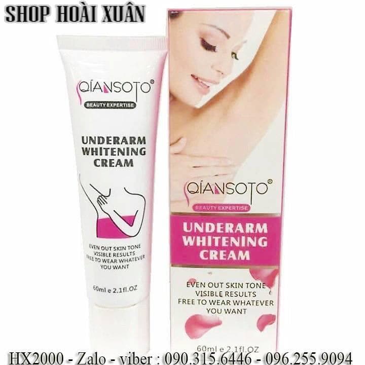 [HCM]Kem dưỡng trắng vùng kín và nách giúp khử mùi hôi vùng nách Qiansoto - HX2000 - làm đẹp - chăm sóc cá nhân - tắm & chăm sóc cơ thể - cải thiện