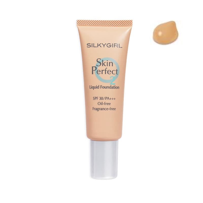 [HCM]SILKYGIRL KEM NỀN SKIN PERFECT-01 LIGHT
