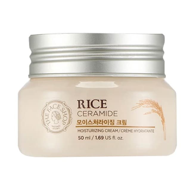 Kem Dưỡng Da Chiết Xuất Từ Gạo The Face Shop Rice Ceramide - Hàn Quốc