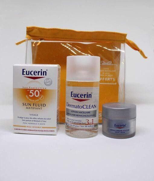 Sét Kem Chống Nắng Sun Fluid SPF50+Tặng Kèm Kem Dưỡng Da 50ml.Hàng Đức