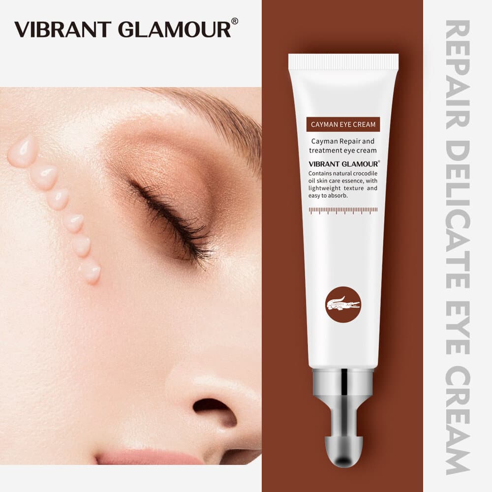 Kem dưỡng phục hồi mắt cá sấu VIBRANT GLAMOUR 20g kem dưỡng ẩm trị thâm quầng mắt phục hồi da vùng mắt