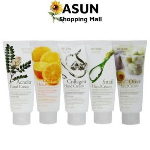 [HCM]Kem Dưỡng Ẩm Da Tay Pure Natural 3W Clinic Hand Cream 100ml