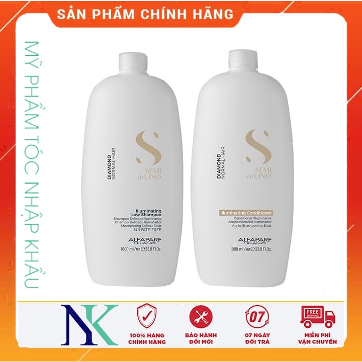 [HCM]Dầu Gội Xã Alfapafr Diamond Chăm Sóc Tóc Bóng Mượt 1000Ml
