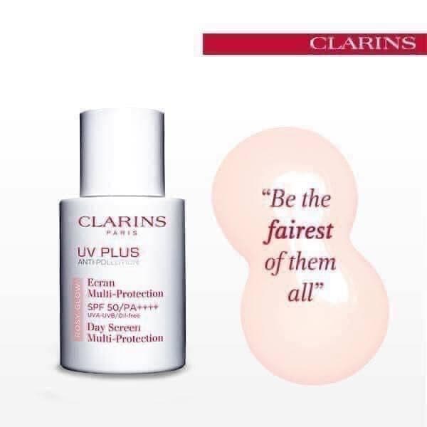 KEM CHỐNG NẮNG TÔNG HỒNG TỰ NHIÊN CLARIN HỒNG 30ML - PHÁP