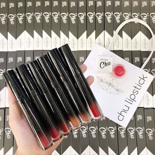 Son kem lì lâu trôi Lipstick 27g (02 Krouney: Đỏ tươi)