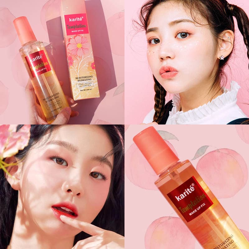 [HCM]【Kiss Belle Shop】Hương hoa anh đào Xịt khoáng trang điểm - Xịt Khóa Nền - Xịt Khóa Makeup Giữ Lớp Trang Điểm Lâu Trôi Bắt