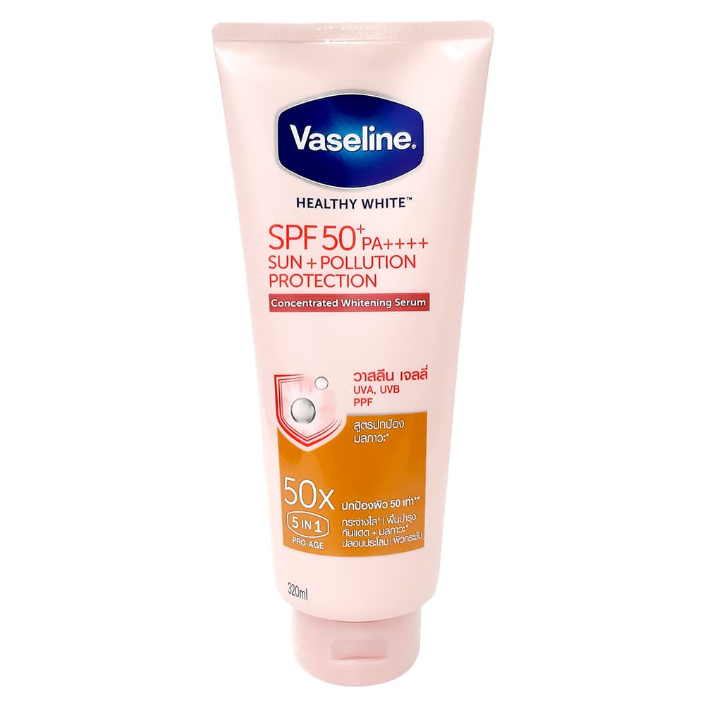 Sữa dưỡng thể bật tone chống nắng Vaseline Healthy White 320ml