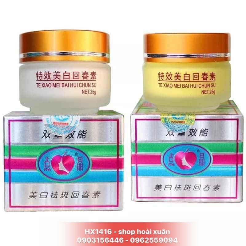 [HCM]Kem dưỡng da mặt Tensung Te Xiao Mei Bai Hui chun su cho nám  tàn nhang  đốm nâu - HX1416