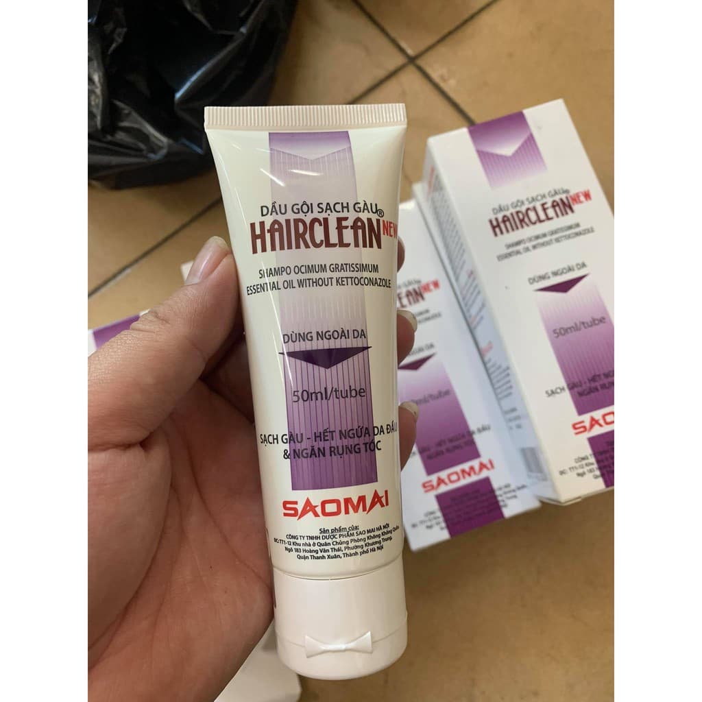 Dầu Gội HAIRCLEAN Gàu Và Nấm Ngứa 50ml