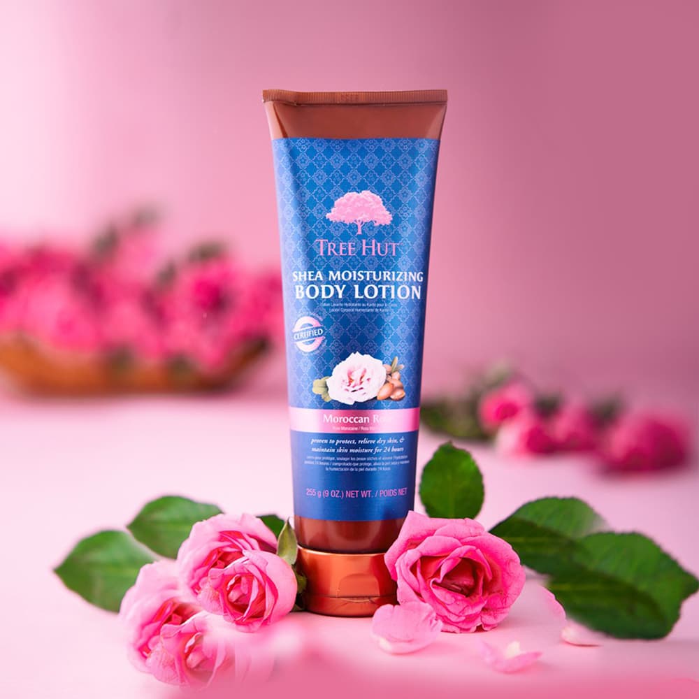 [HCM]Kem dưỡng thể Tree Hut Shea Moisturizing Body Lotion Moroccan Rose - 700673