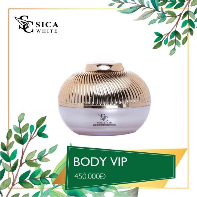 KEM DƯỠNG TRẮNG DA TOÀN THÂN - BODY VIP CREAM