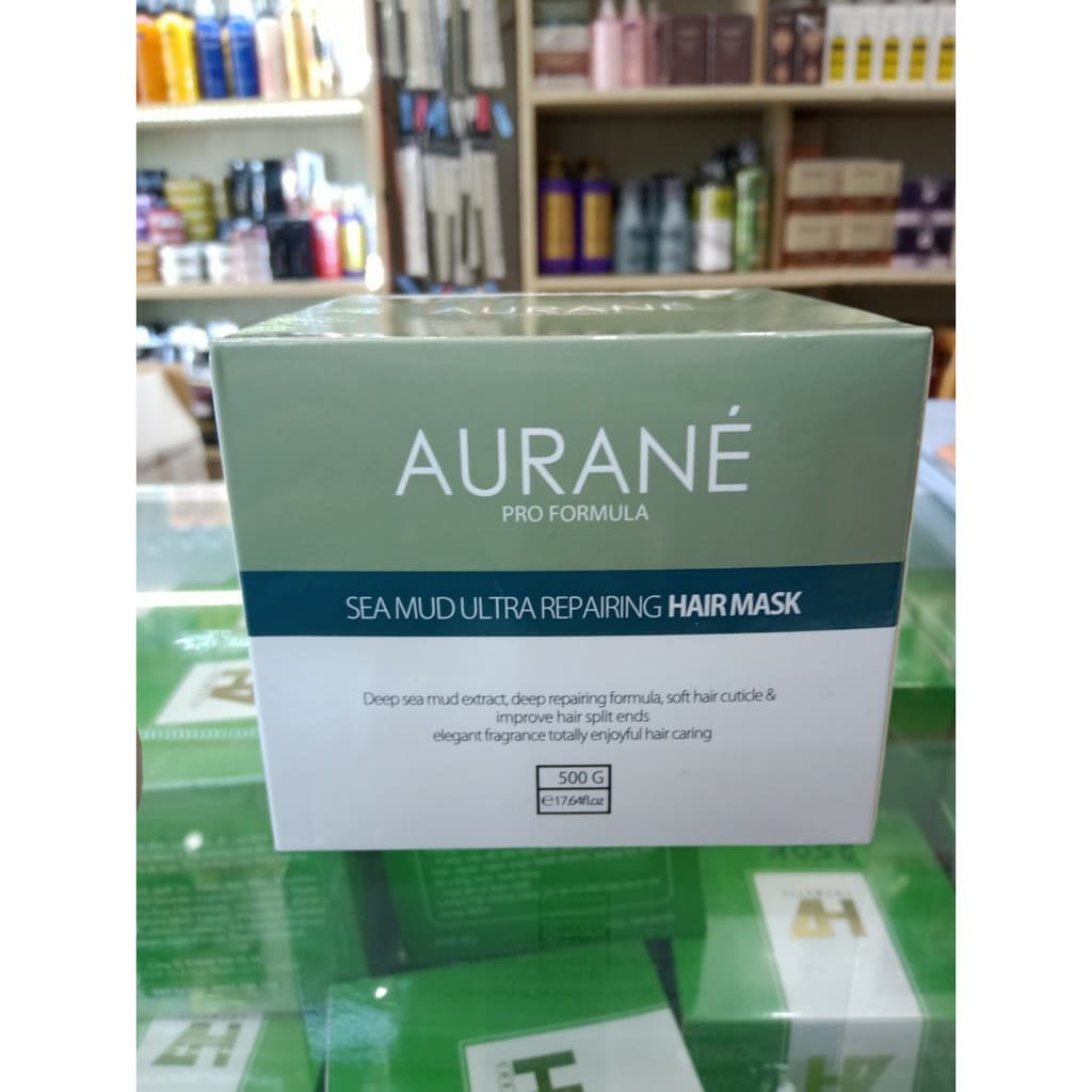 Mặt Nạ Bùn Bảo Vệ Màu Phục Hồi Tóc Aurane (Sea Mud Ultra Repairing Hair Mask)