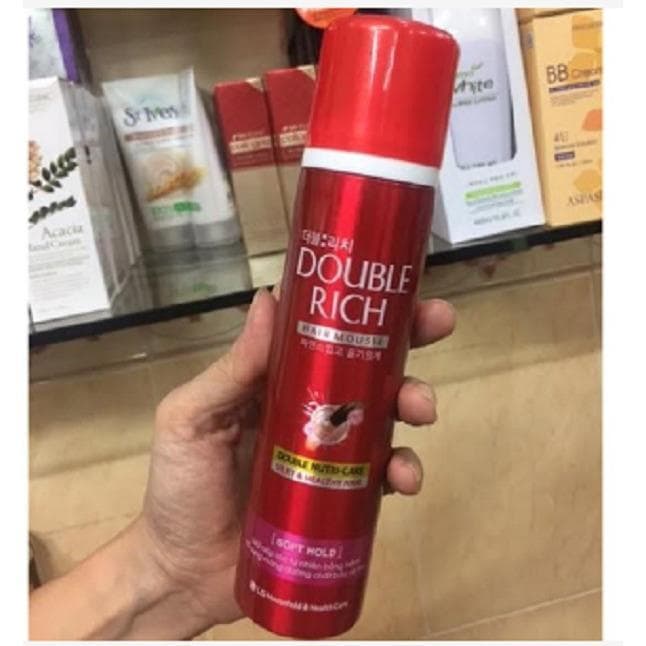 Gôm Giữ Và Tạo Nếp Tóc Hair Spray Double Rich (170ml)