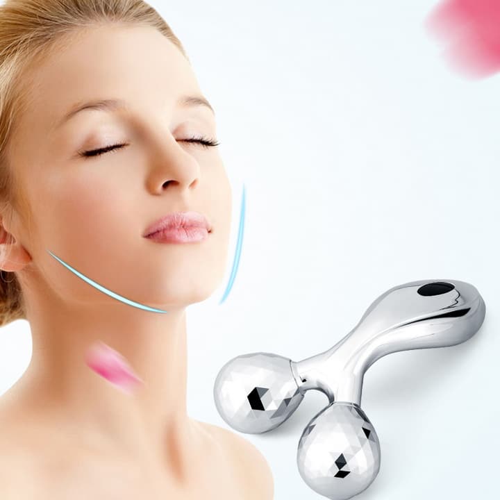 [HCM]Máy massage 3D nâng cơ mặt chăm sóc da mặt Hàn Quốc