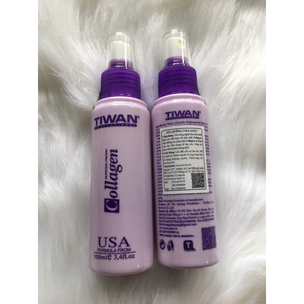 [HCM]Xịt dưỡng tóc collagen 100ml sản phẩm tốt với chất lượng và độ bền cao và được cam kết sản phẩm y như hình