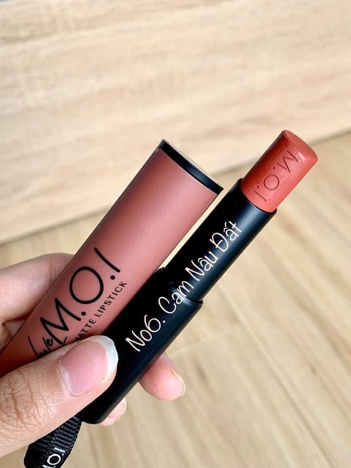 Son kem lì cao cấp DANGEROUS WOMEN màu NÂU ĐẤT hương vanila dưỡng ẩm sâu và giúp môi mềm mượt - MOI cosmetics chính hãng Hàn Quốc
