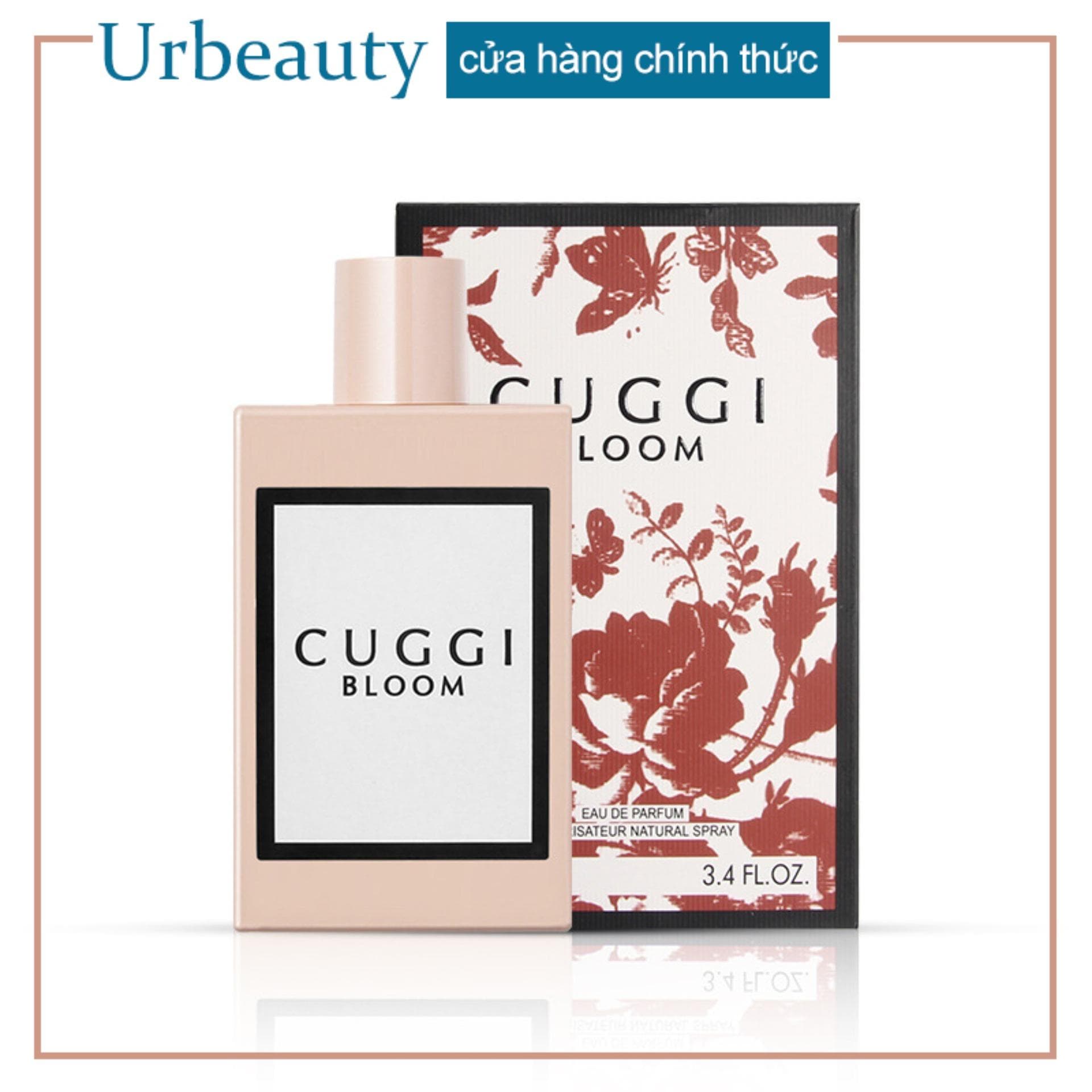 [HCM]【Urbeauty Mall】CUGGI Nước hoa Perfume BLOOM 100ml Hương thơm kéo dài