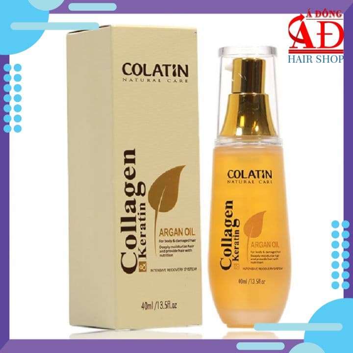 Tinh dầu dưỡng tóc COLATIN Argan Oil 40ML