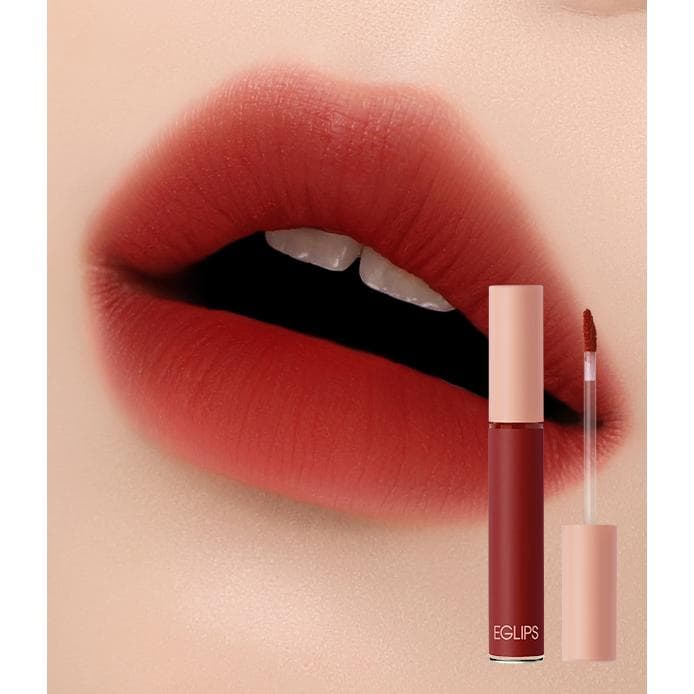 Son kem Eglips Velvet Fit Tint siêu lì 4g (#05 Vintage Brick - Màu đỏ gạch)