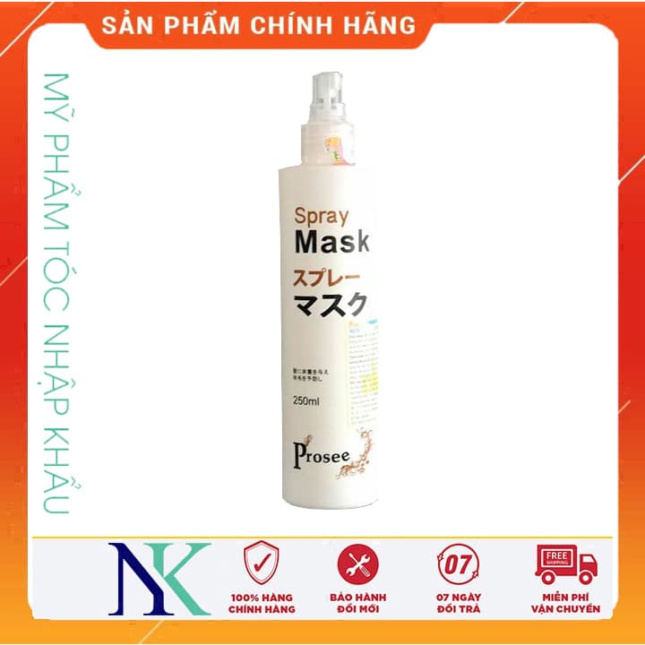 [HCM]Sữa Dưỡng Tóc Prosee Spray Mask 250Ml