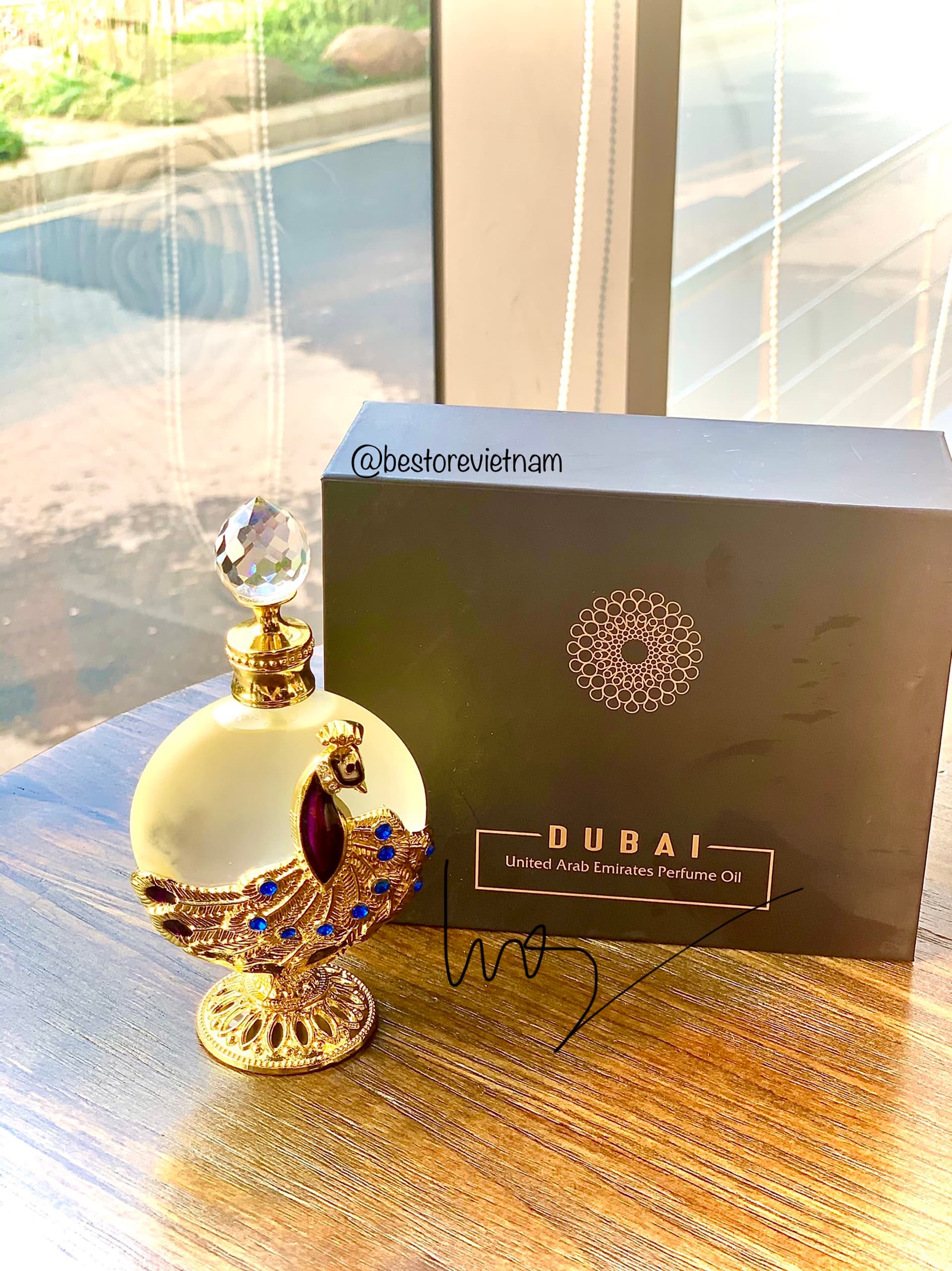 Tinh dầu nước hoa Dubai Thiết kế Phượng hoàng gold 35ml|14 mùi lựa chọn