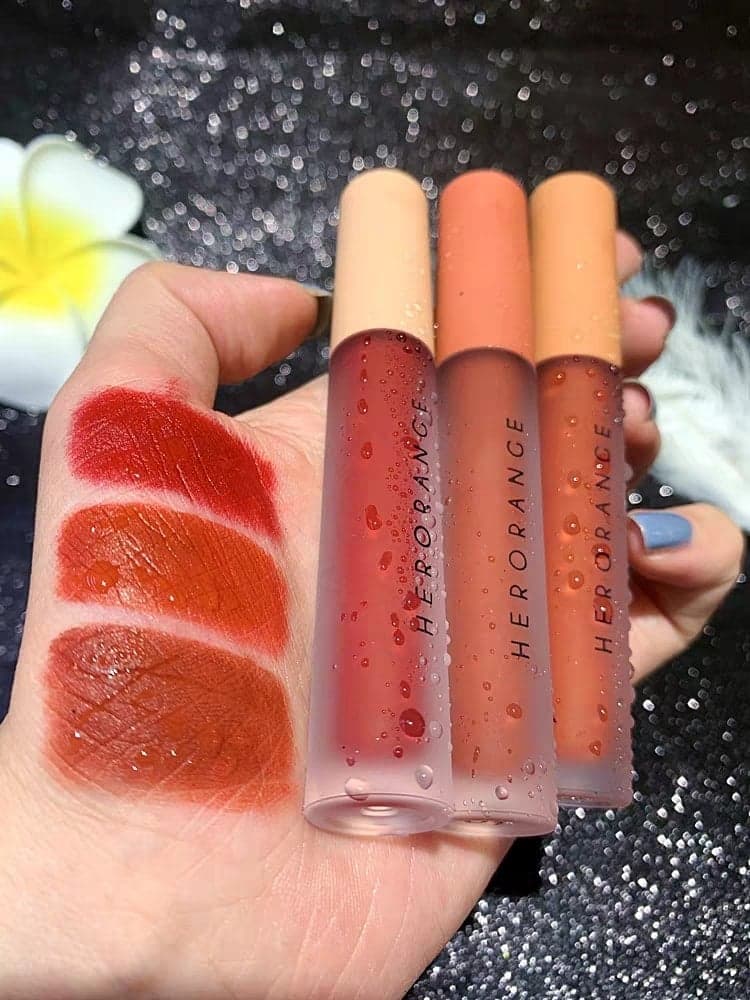 Set 3 son kem lì fullsize từ #HerOrange siu cuteeeee