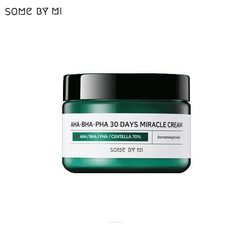 Kem Dưỡng Da Giảm Mụn Some By Mi AHA-BHA-PHA 30 Days Miracle Cream 60g