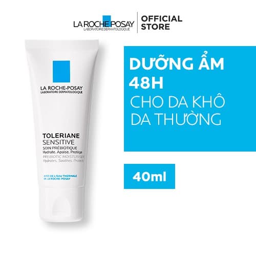 [HCM]Larocheposay - Kem dưỡng Cấp Nước Làm Dịu cho da nhạy cảm La Roche-Posay Toleriane Sensitive Cream 40ml