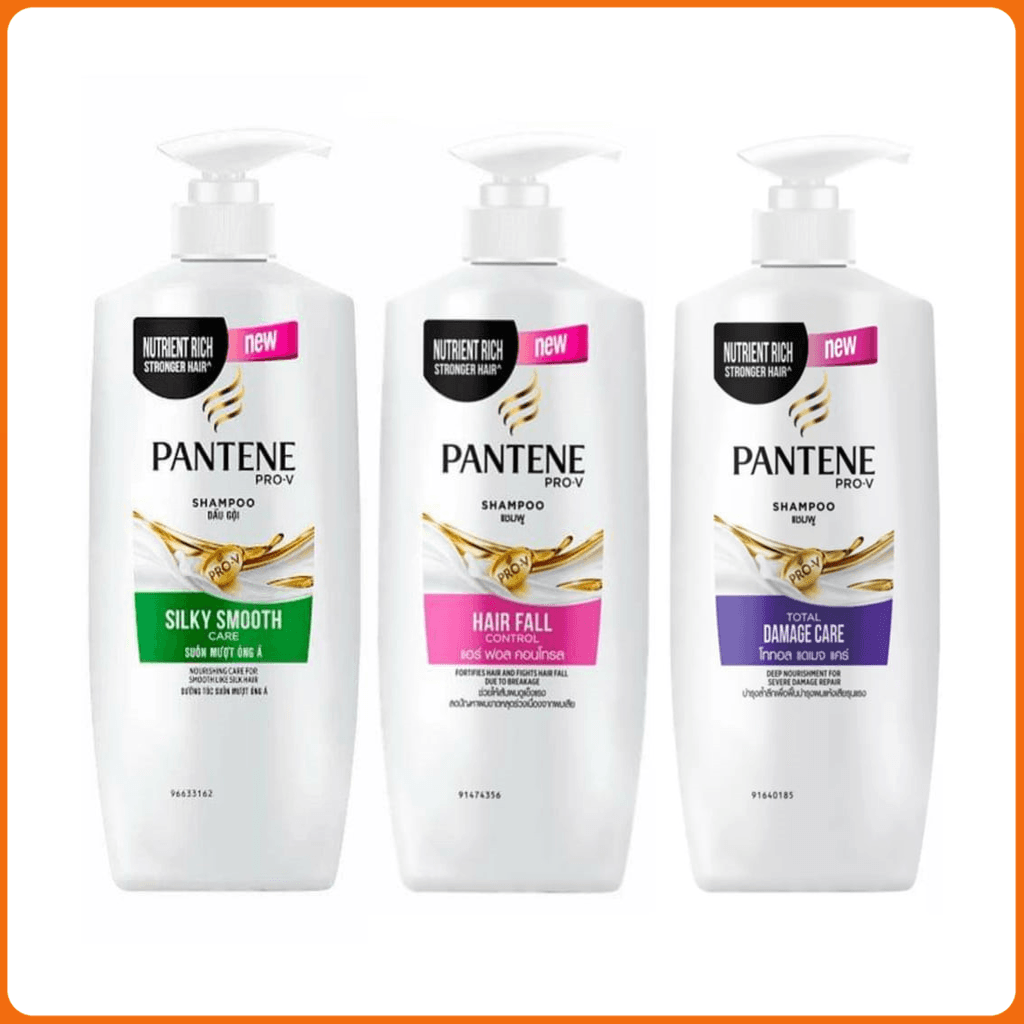 Dầu gội đầu Pantene 450ml Thái Lan nuôi dưỡng tóc từ bên trong dưỡng da đầu và mang lại cho bạn mái tóc chắc khoẻ