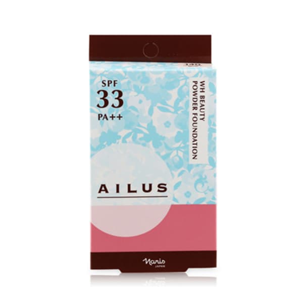 Phấn nền trắng da Naris Ailus WH Beauty Powder Foundation Cao cấp Nhật Bản #140 Light Pink Beige (Da trắng hồng) - Hàng chính hãng