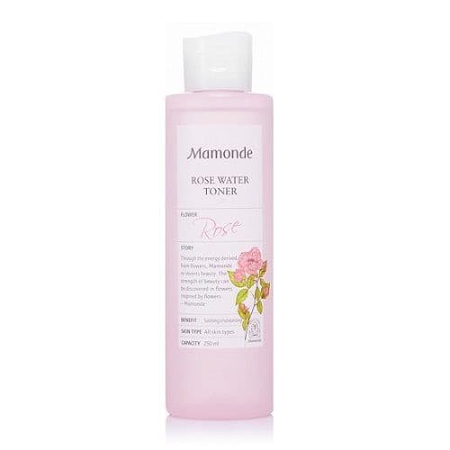 (MAMONDE) Nước Hoa Hồng Không Cồn Dưỡng Ẩm Mamonde Rose Water Toner 250ml +150ml