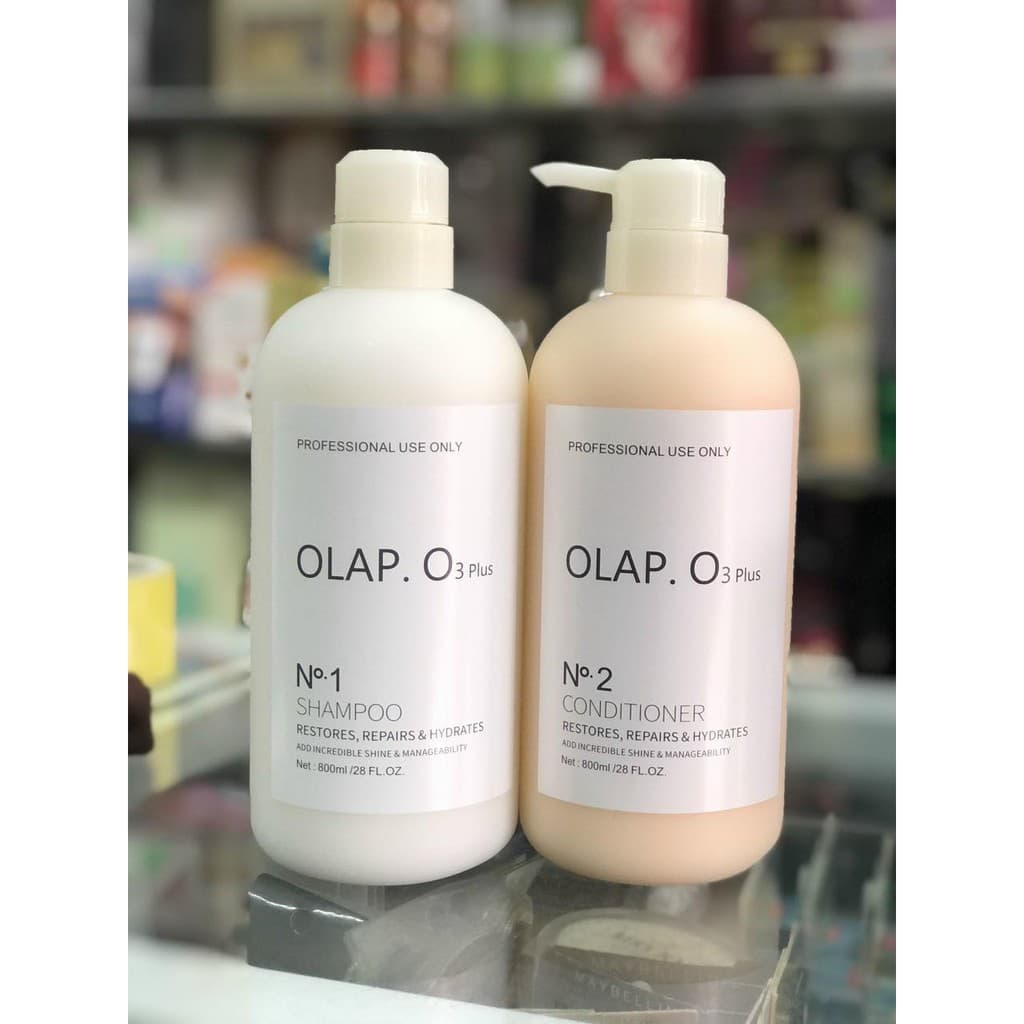CẶP DẦU GỘI XẢ OLAP.O3 PLUS SIÊU MỀM MƯỢT 800ML X2
