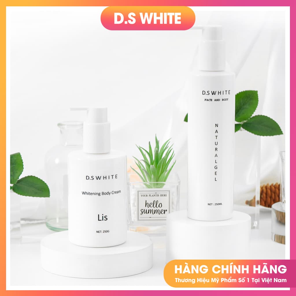 [HCM][COMBO] Kem Dưỡng Trắng Da Body Lis + Tinh Chất Tắm Trắng Khô Dưỡng Trắng Makeup Kích Trắng Toàn Thân Hàng Chuẩn Spa