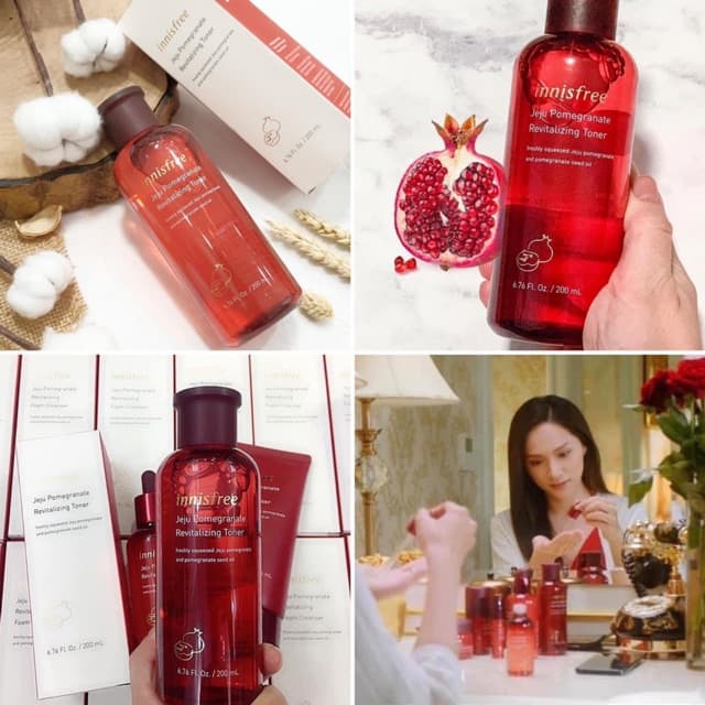 [HCM]TONER LỰU ĐỎ INNISFREE