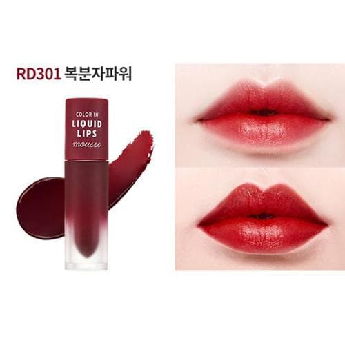 Son Kem Etude House Color In Liquid Lips Mousse Hàn Quốc 3.2ml #Or301
