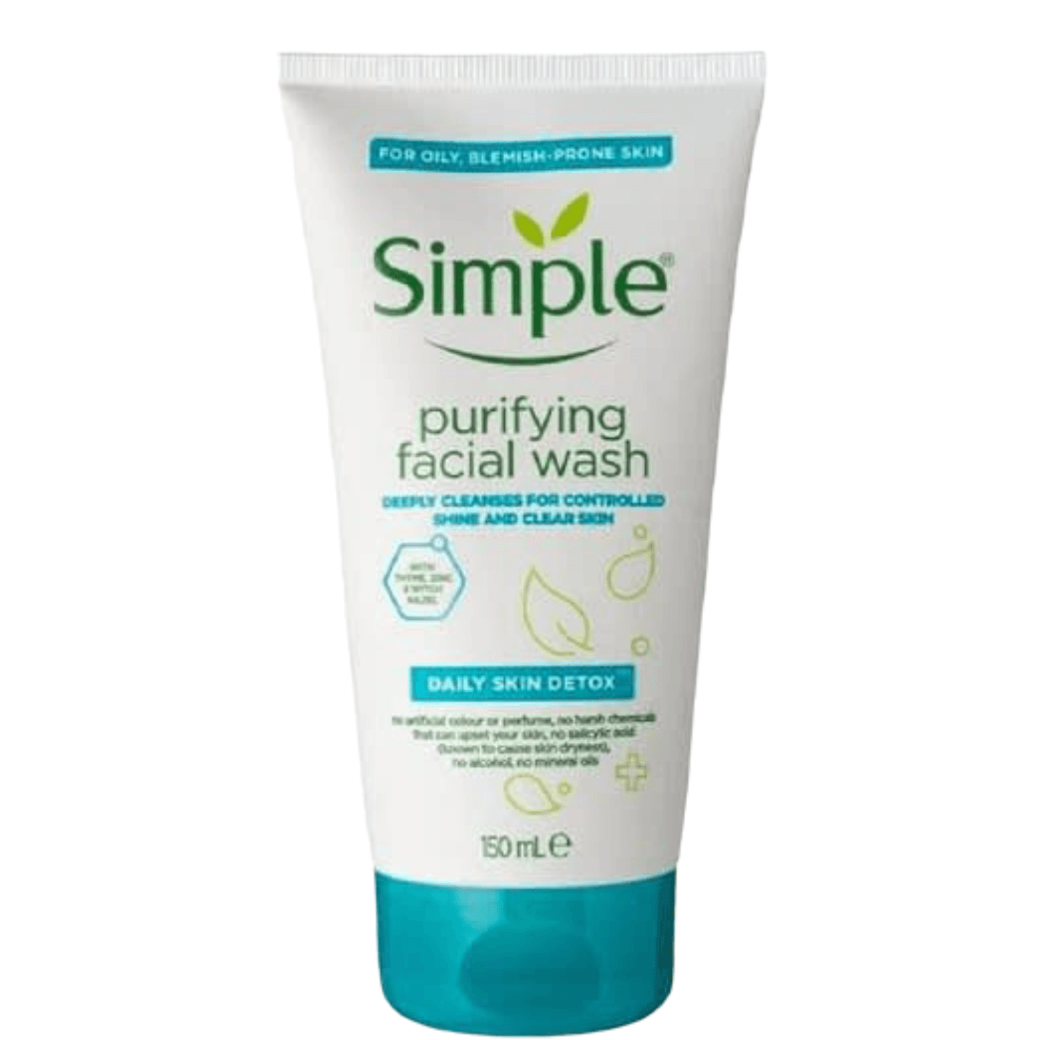 Sữa rửa mặt kiềm dầu giảm đốm nâu Simple 150ml - Bill Anh