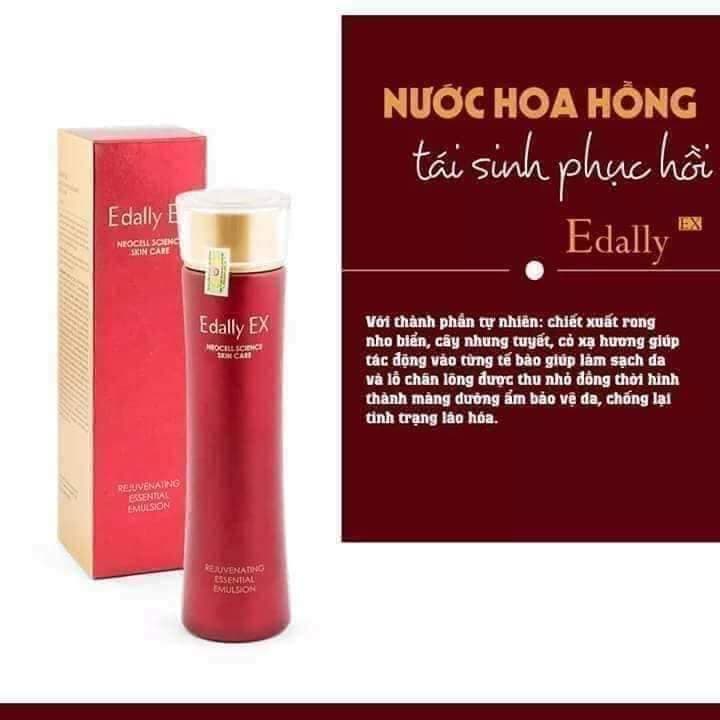 Edally Ex Nước hoa hồng tái sinh REJUVENATING ESSENTIAL SKIN TONER 150ml