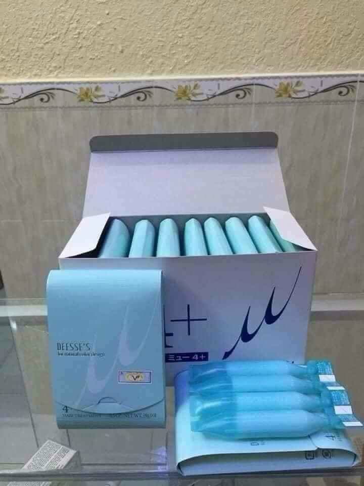 KEM DƯỠNG COLLAGEN MILBON VĨ 4 LỌ (9g x 4)