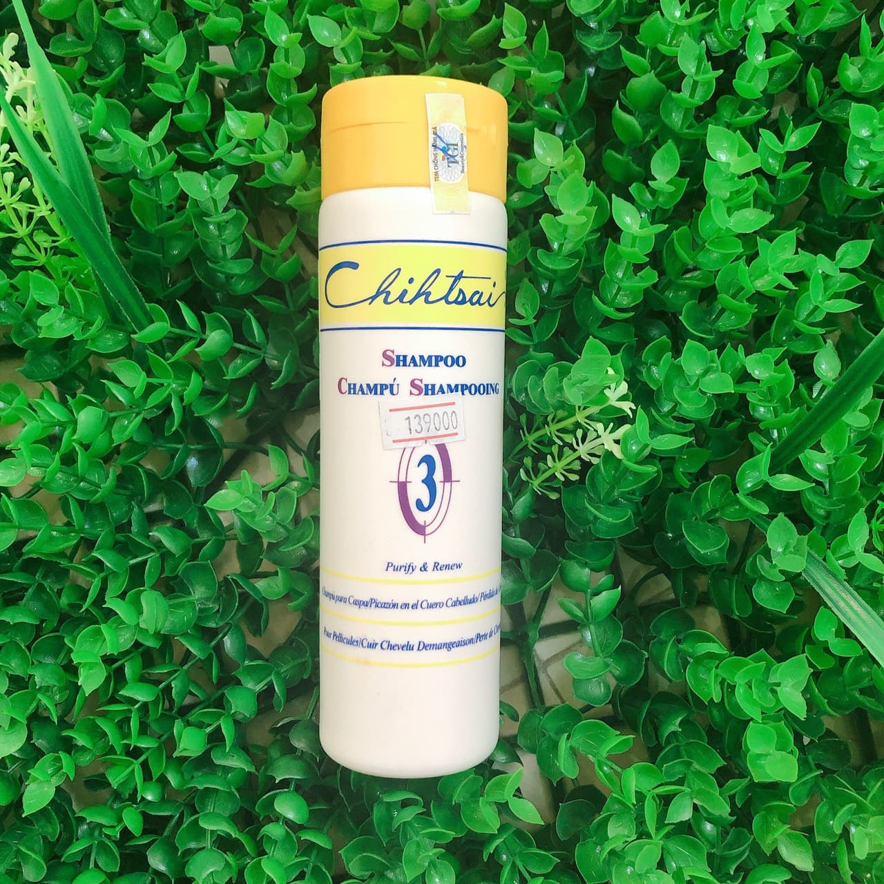 Dầu gội dành cho tóc gầu ngứa Chihtsai No.3 Purify & Renew shampoo 250ml