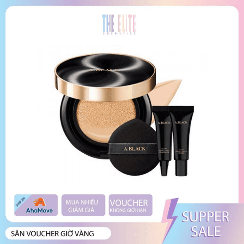 [HCM]Phấn nước A.Black all day perfect cover cushion SPF47PA++